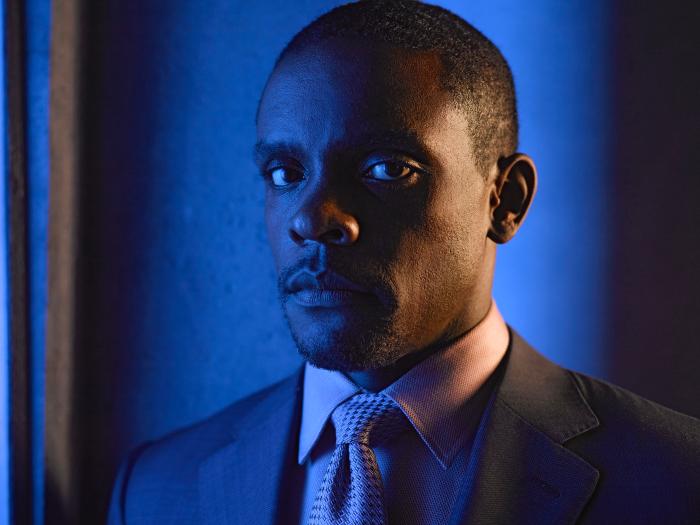 Chris Chalk در صحنه سریال تلویزیونی گاتهام