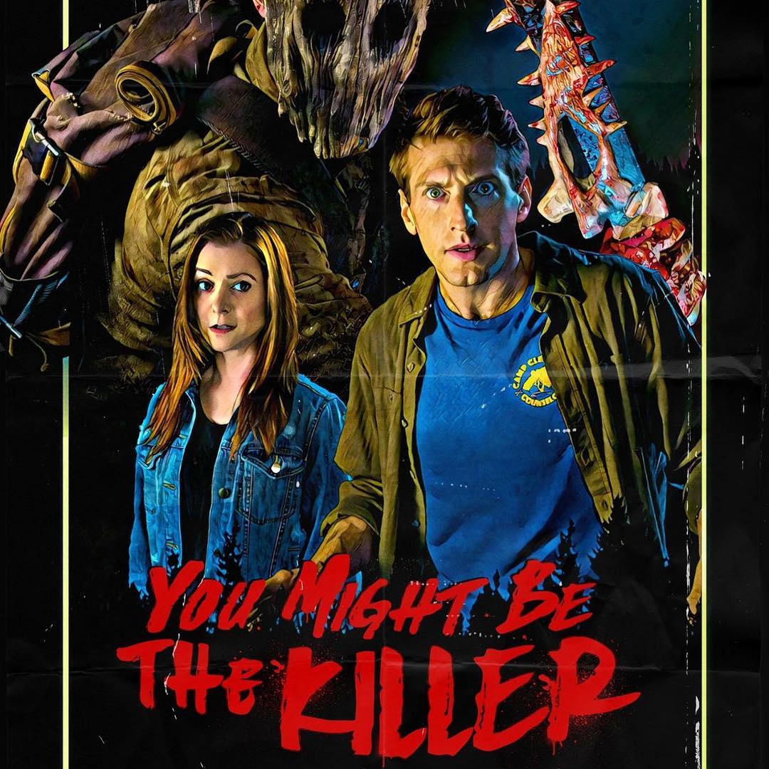 Alyson Hannigan در صحنه فیلم سینمایی You Might Be the Killer به همراه Fran Kranz
