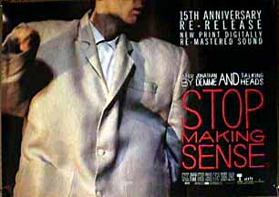  فیلم سینمایی Stop Making Sense به کارگردانی جاناتان دمی