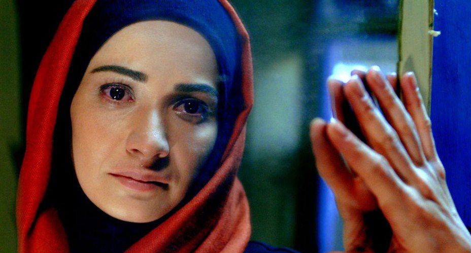 نسرین نصرتی در صحنه سریال تلویزیونی تا ثریا