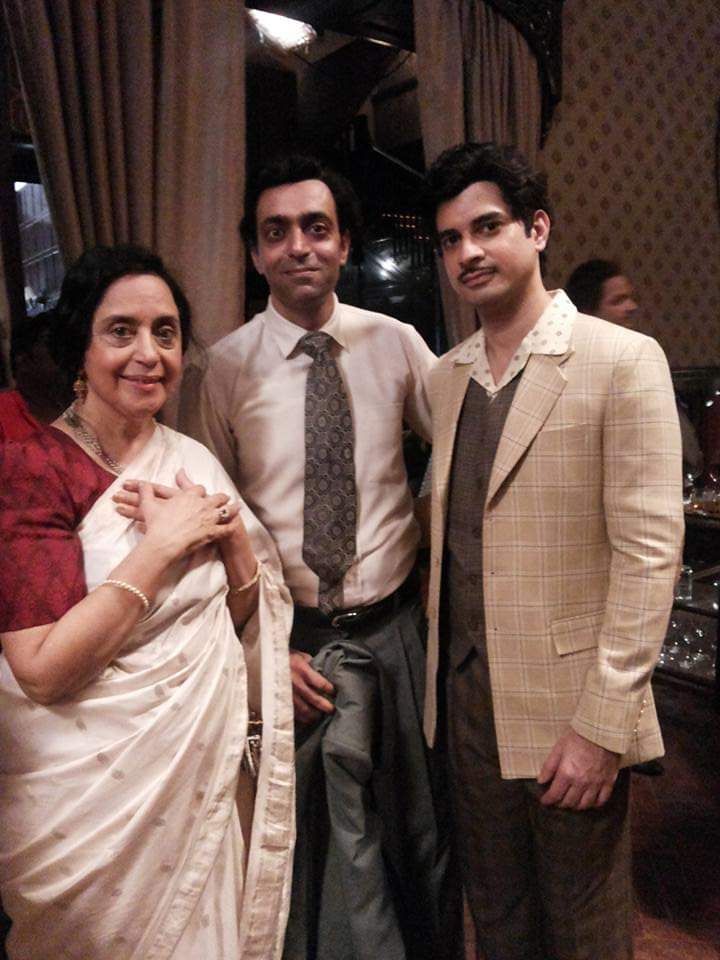 Tahir Raj Bhasin در صحنه فیلم سینمایی Manto به همراه Ila Arun