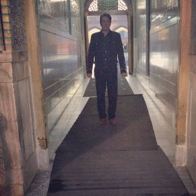 تصویری شخصی از سیدحسام نواب‌صفوی، بازیگر سینما و تلویزیون