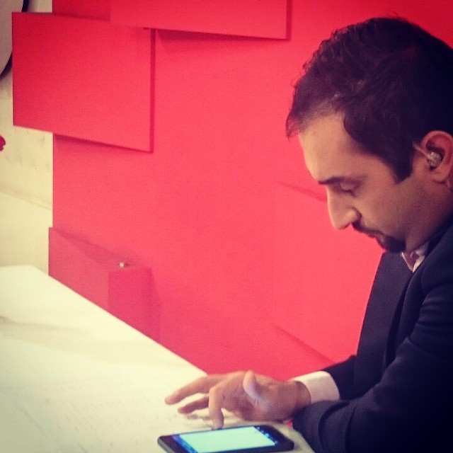 تصویری شخصی از نیما کرمی، مجری سینما و تلویزیون