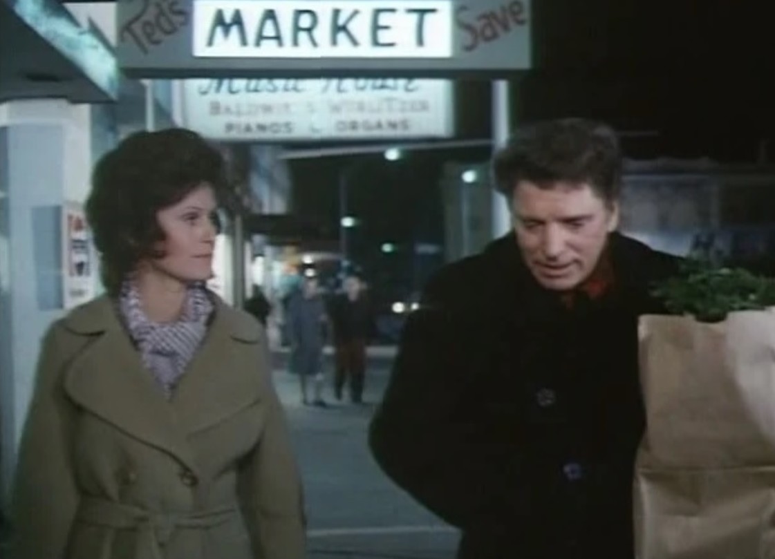 Susan Clark در صحنه فیلم سینمایی The Midnight Man به همراه Burt Lancaster