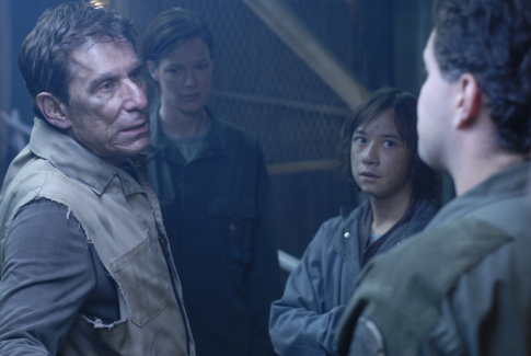 Jerry Wasserman در صحنه سریال تلویزیونی ناوبر فضایی گالاکتیک