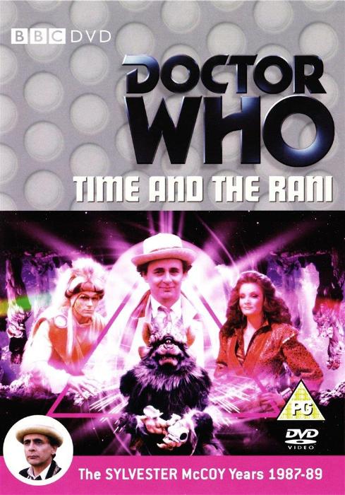 Kate O'Mara در صحنه سریال تلویزیونی دکتر هو به همراه Sylvester McCoy