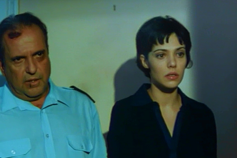 Minas Hatzisavvas در صحنه فیلم سینمایی The King به همراه Marilita Lambropoulou