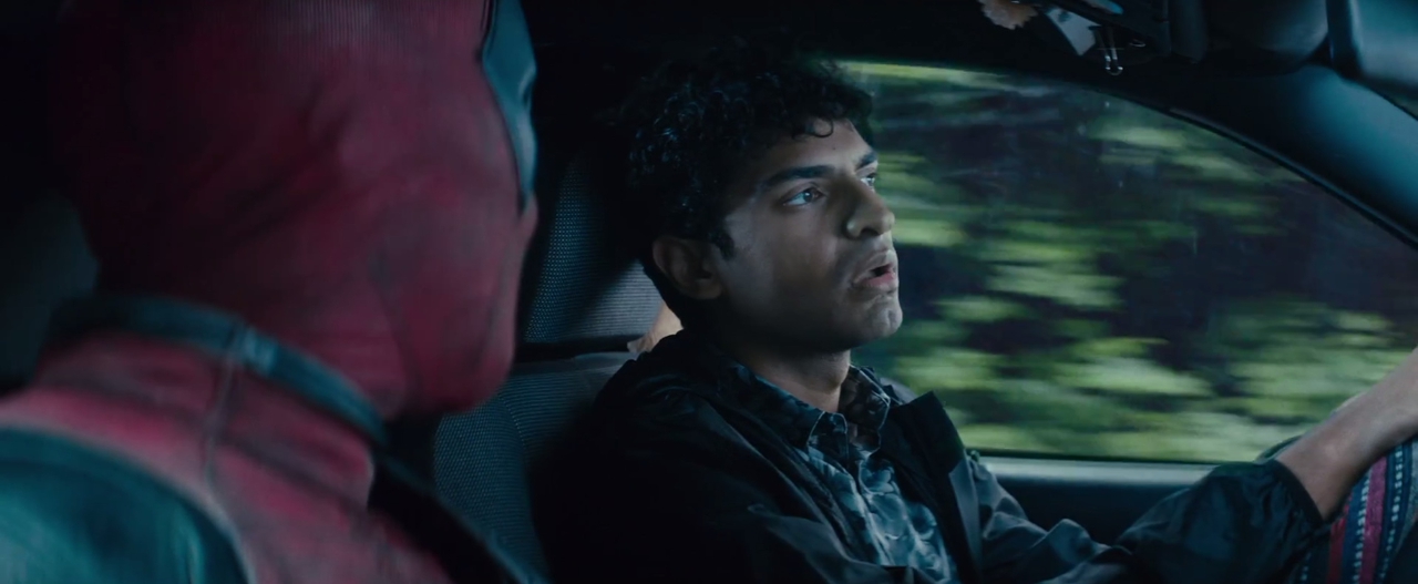 Karan Soni در صحنه فیلم سینمایی ددپول 2