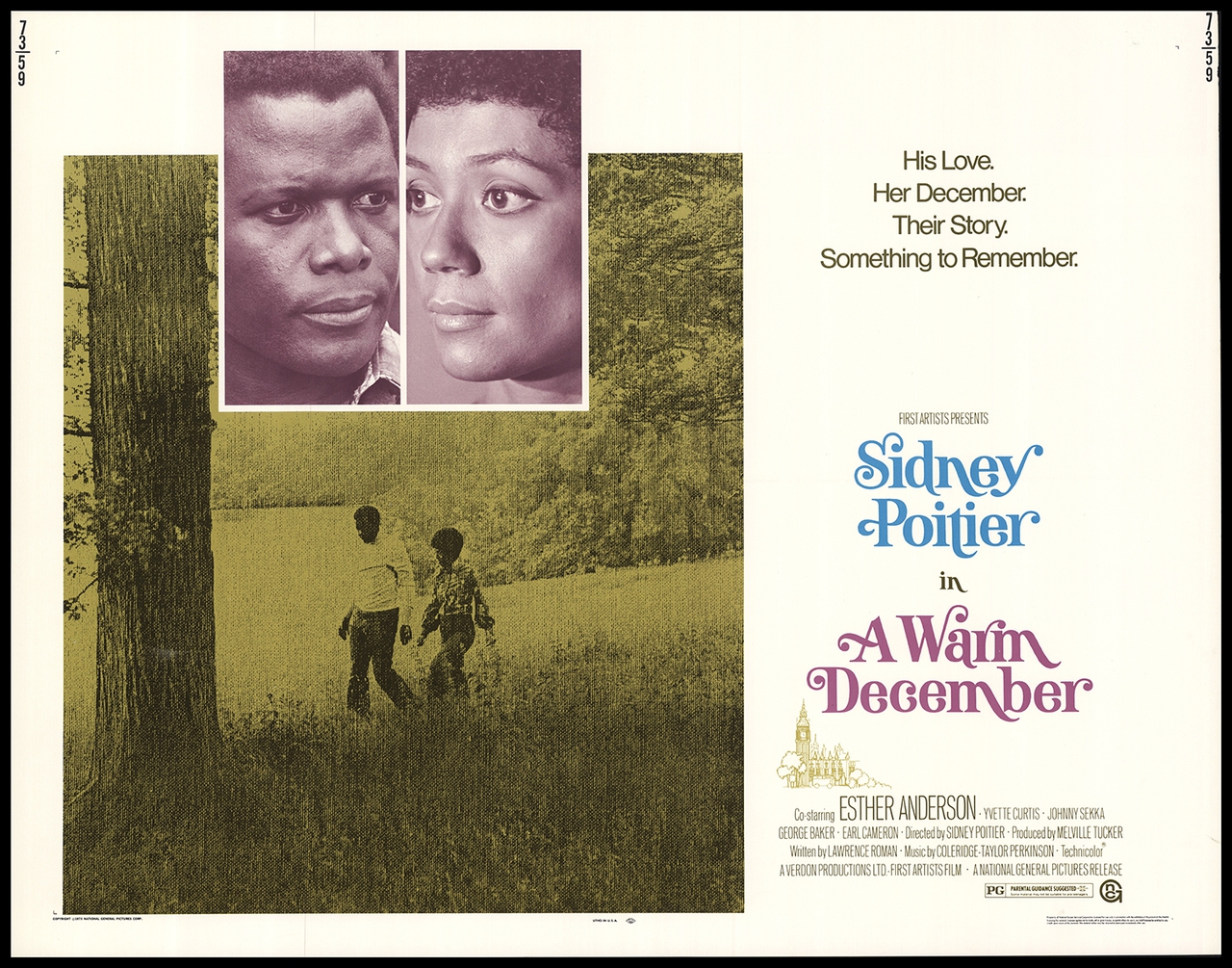  فیلم سینمایی A Warm December به کارگردانی Sidney Poitier
