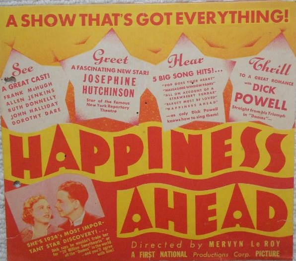  فیلم سینمایی Happiness Ahead به کارگردانی Mervyn LeRoy