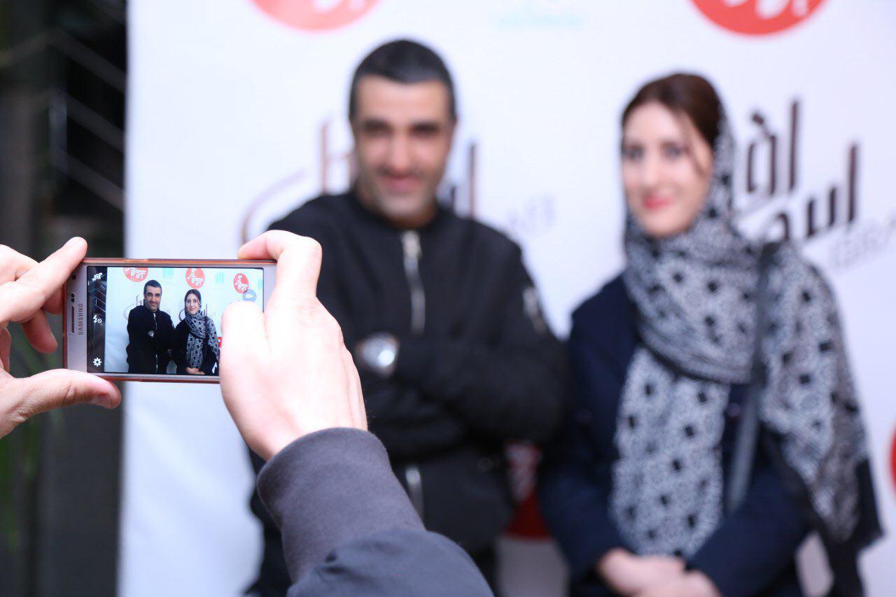 پژمان جمشیدی در اکران افتتاحیه فیلم سینمایی اسرافیل