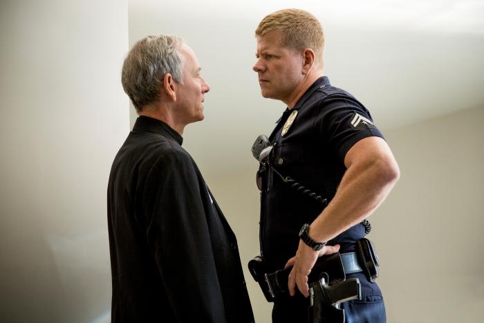 Michael Cudlitz در صحنه سریال تلویزیونی Southland