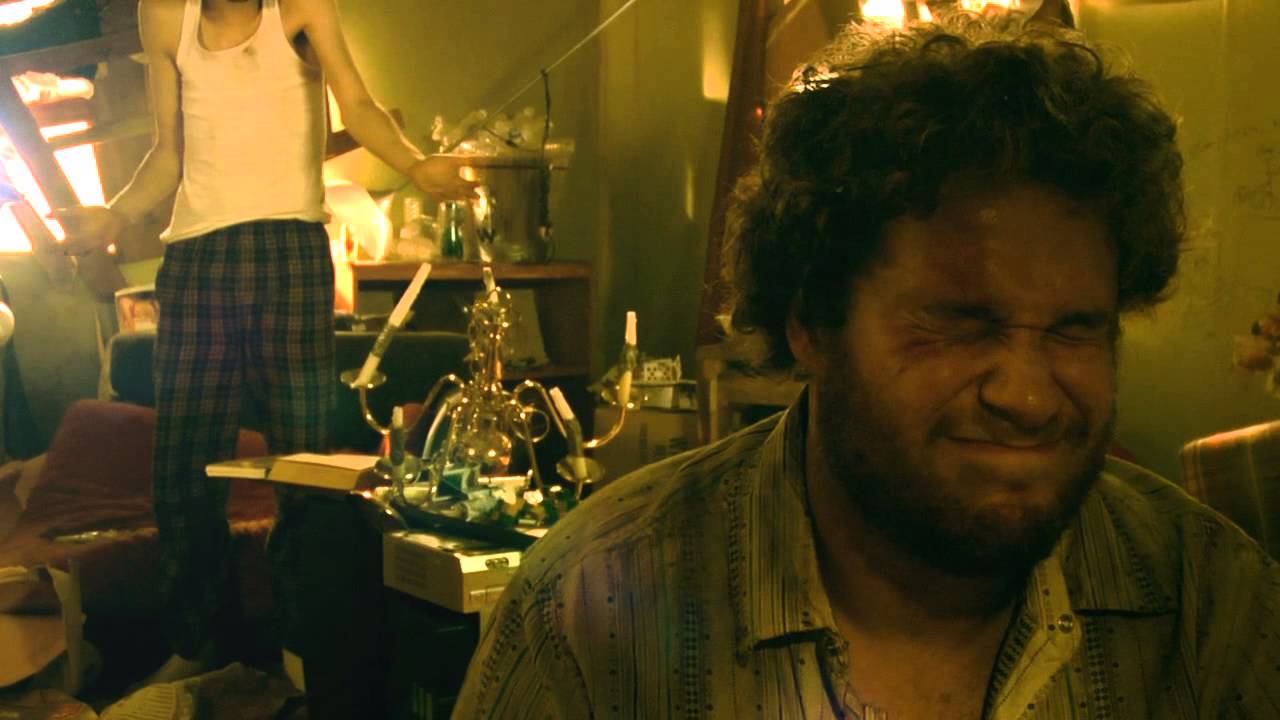 Seth Rogen در صحنه فیلم سینمایی Jay and Seth Versus the Apocalypse به همراه Jay Baruchel