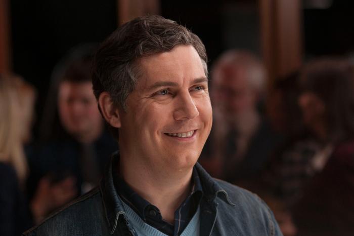 Chris Parnell در صحنه فیلم سینمایی نامزدی پنج ساله