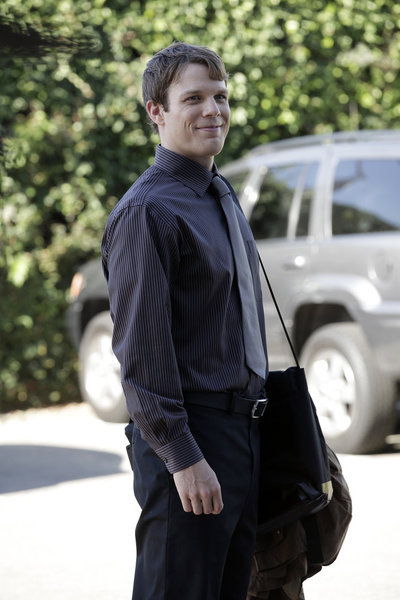 Jake Lacy در صحنه سریال تلویزیونی اداره