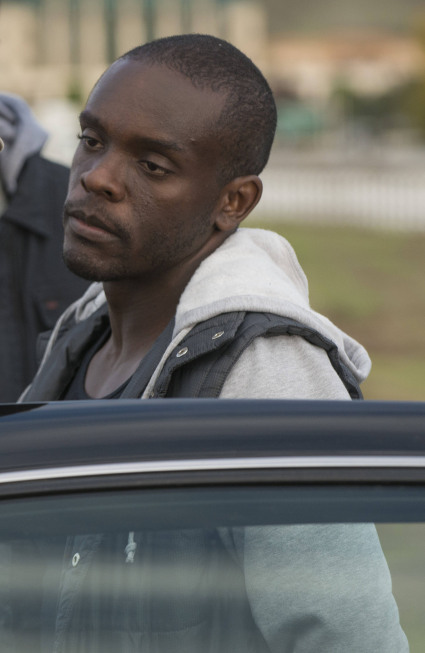 Chris Chalk در صحنه سریال تلویزیونی درست به هدف