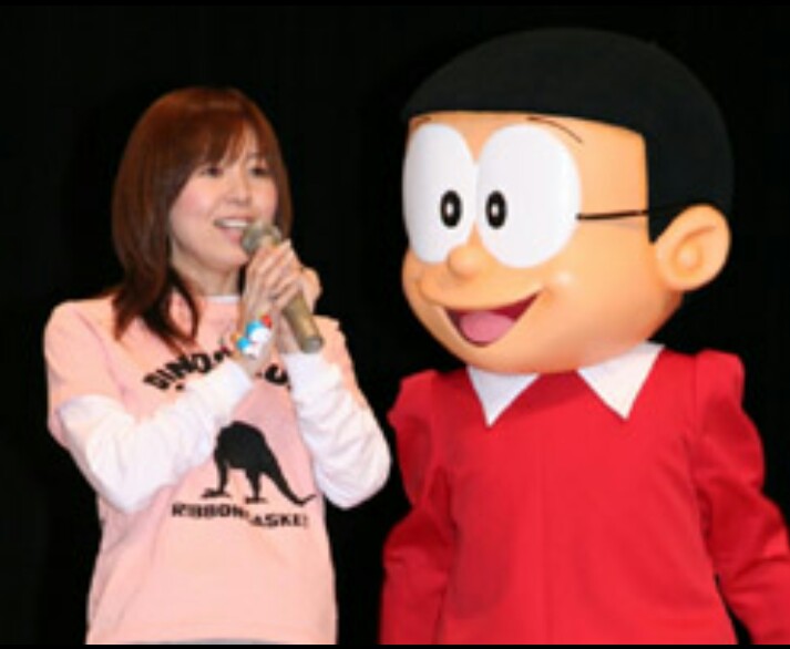 Megumi Oohara در صحنه سریال تلویزیونی Doraemon