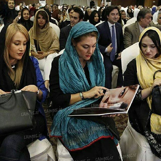 تصویری شخصی از بهاره افشاری، بازیگر و تهیه کننده سینما و تلویزیون