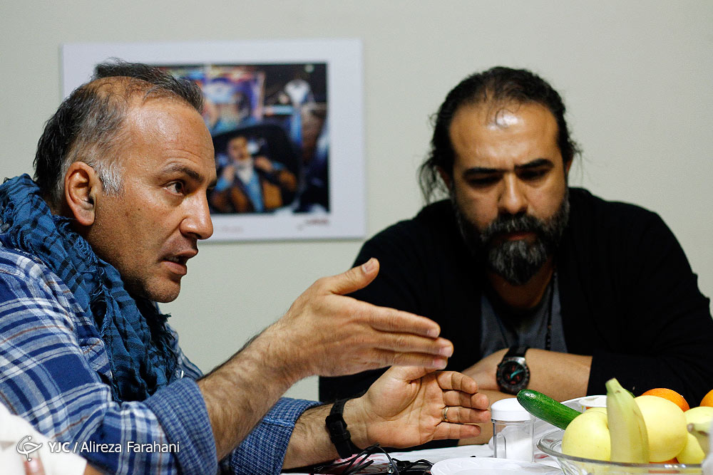 نشست خبری سریال تلویزیونی قرعه به کارگردانی برزو نیک‌نژاد