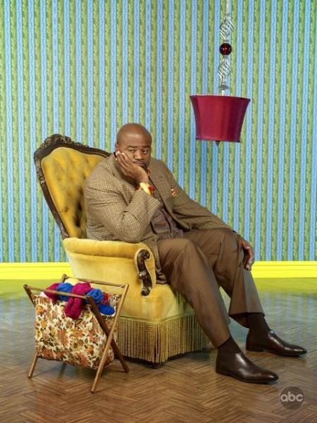 Chi McBride در صحنه سریال تلویزیونی Pushing Daisies