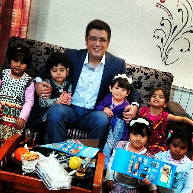 تصویری شخصی از رضا رشیدپور، بازیگر و مجری سینما و تلویزیون