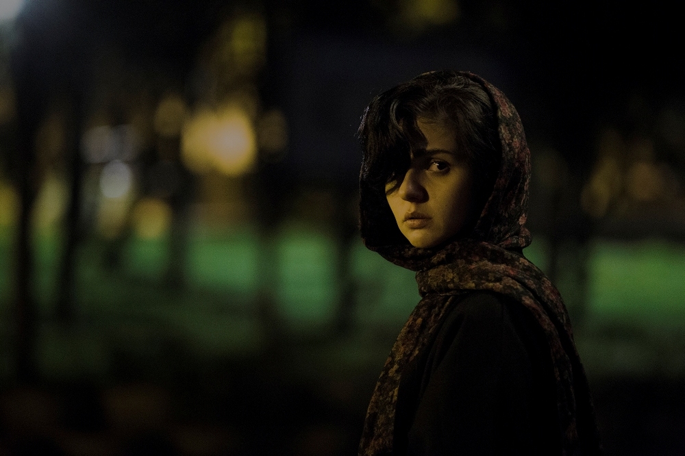 مهسا علافر در صحنه فیلم کوتاه تاریکی