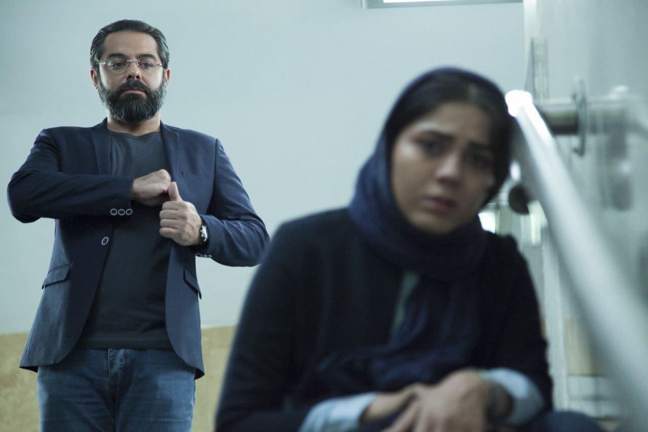 آزاده زارعی در صحنه فیلم سینمایی هایلایت به همراه سام قریبیان