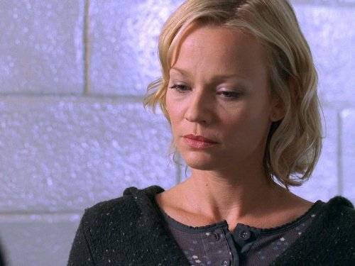 Samantha Mathis در صحنه سریال تلویزیونی دکتر هاوس