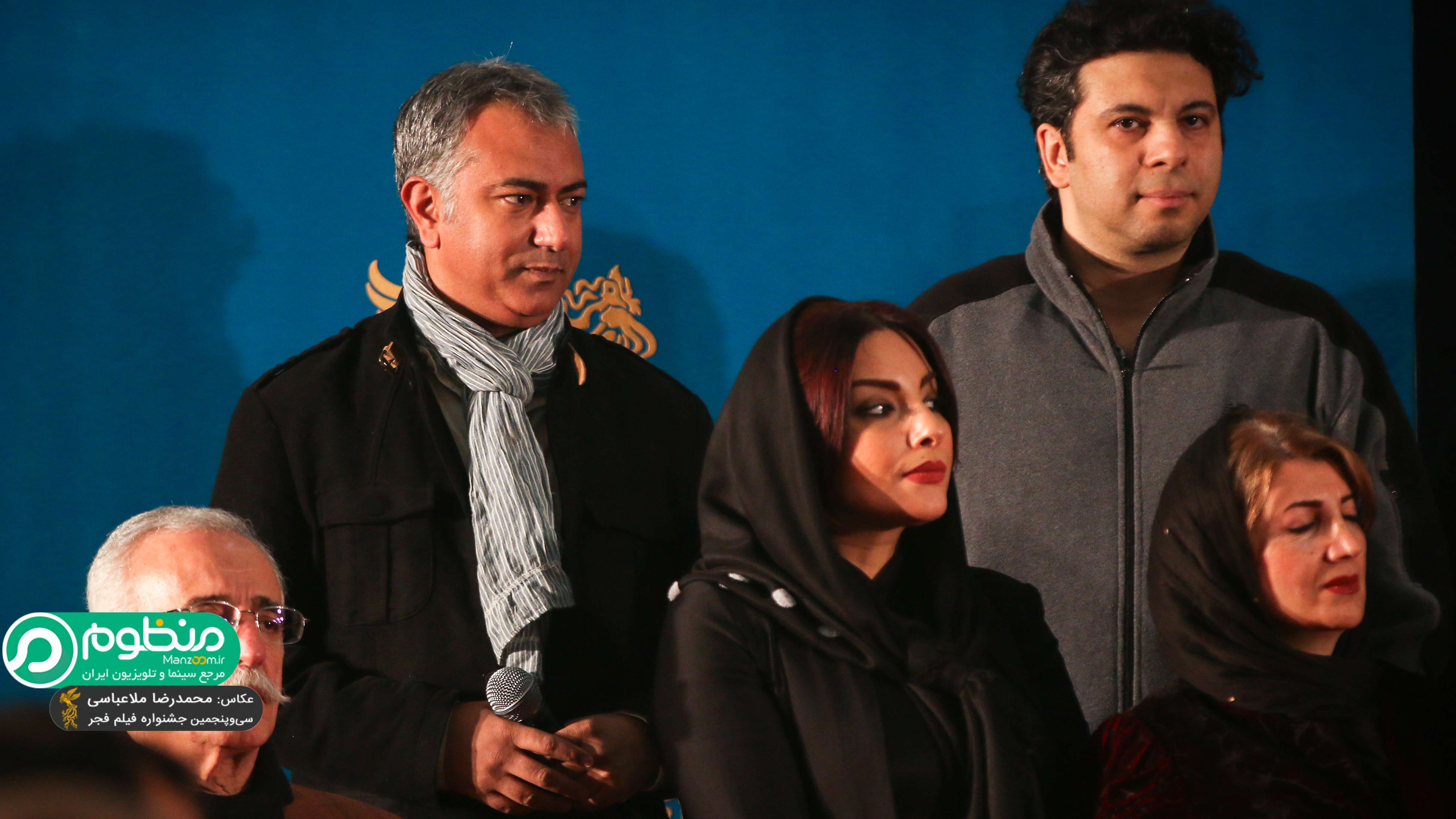 محمدرضا هدایتی در فرش قرمز فیلم سینمایی فصل نرگس
