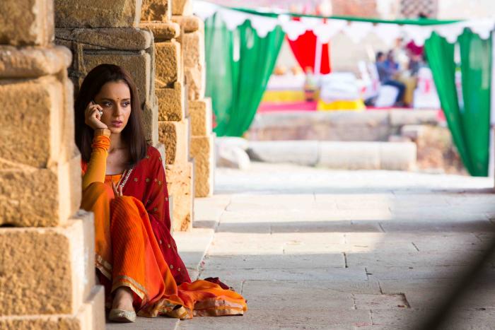 Kangana Ranaut در صحنه فیلم سینمایی Katti Batti