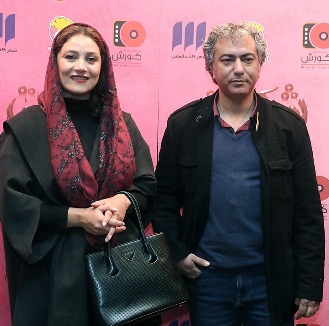 محمدرضا هدایتی در اکران افتتاحیه فیلم سینمایی شکلاتی به همراه شبنم مقدمی