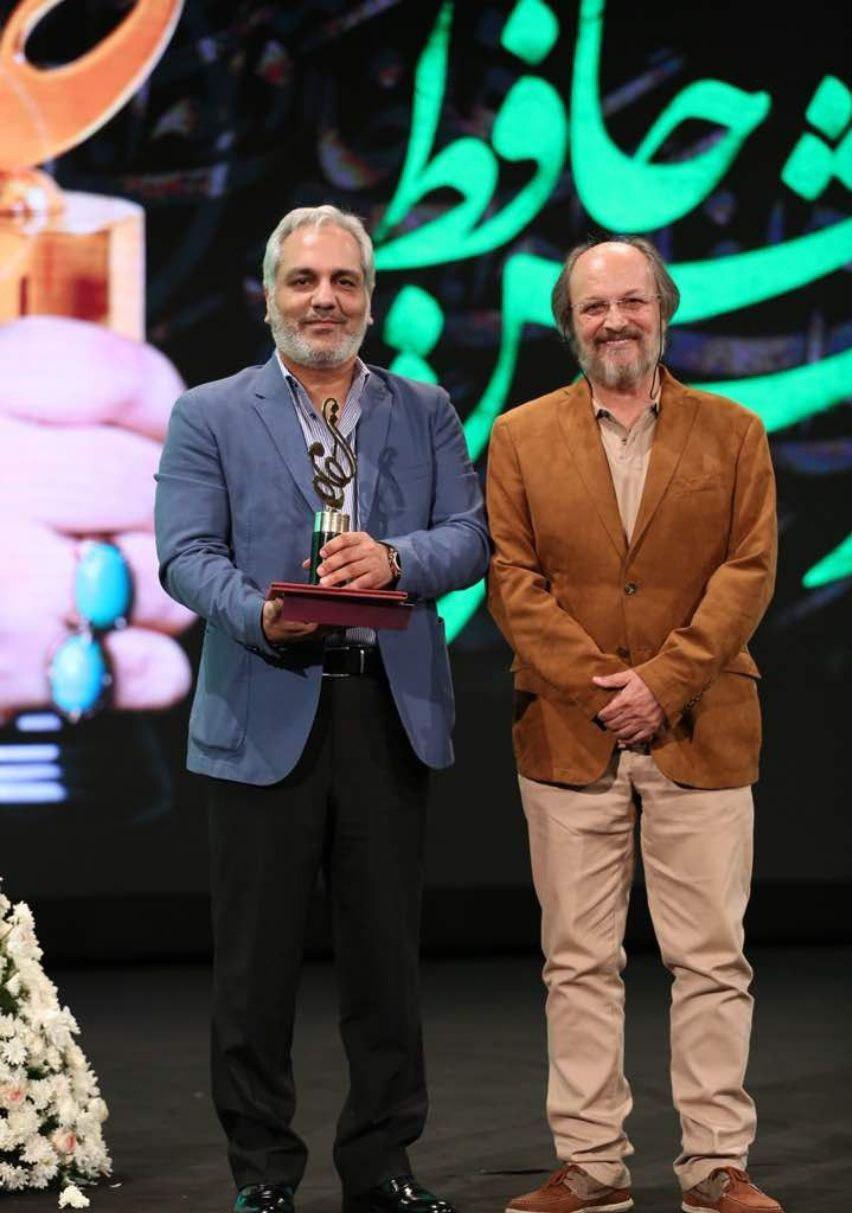 مهران مدیری، بازیگر و کارگردان سینما و تلویزیون - عکس جشنواره به همراه امین تارخ
