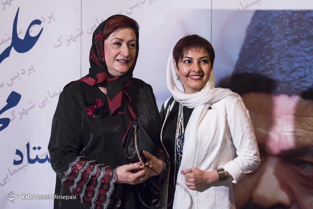 تصویری شخصی از مریم امیرجلالی، بازیگر سینما و تلویزیون به همراه آناهیتا همتی