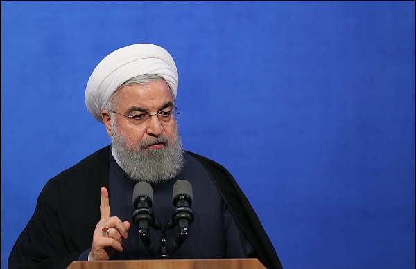حسن روحانی، مهمان سینما و تلویزیون - عکس مراسم خبری