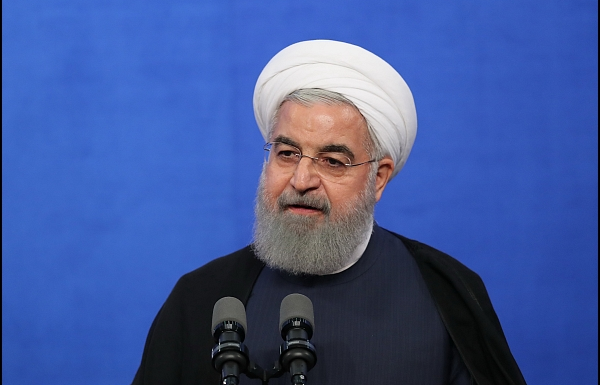 حسن روحانی، مهمان سینما و تلویزیون - عکس مراسم خبری