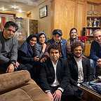 پشت صحنه سریال شبکه نمایش خانگی موچین با حضور علی صادقی، مرجانه گلچین، شهره لرستانی، امیر نوری، آشا محرابی و زهرا جهرمی