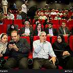 اکران افتتاحیه فیلم سینمایی ایستاده در‌ غبار با حضور ابراهیم حاتمی‌کیا