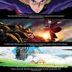 پوستر فیلم سینمایی قلعه متحرک هاول به کارگردانی Hayao Miyazaki