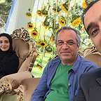 پشت صحنه سریال تلویزیونی تنهایی لیلا با حضور محمدحسین لطیفی، مینا ساداتی و نیما کرمی