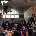 پشت صحنه سریال تلویزیونی فاخته با حضور محمود معظمی