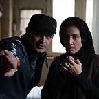 پشت صحنه فیلم سینمایی یک کیلو و بیست و یک گرم با حضور لیلا زارع و رحیم طوفان
