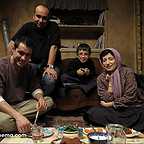 پشت صحنه فیلم سینمایی حوض نقاشی با حضور سید‌شهاب حسینی، مازیار میری، سپهراد فرزامی و نگار جواهریان