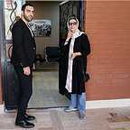 نشست خبری سریال تلویزیونی تنهایی لیلا با حضور مینا ساداتی و بهادر زمانی