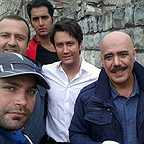 پشت صحنه سریال تلویزیونی آمین با حضور کاظم بلوچی، امین حیایی و شاهرخ استخری مراغه