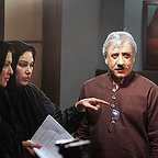 پشت صحنه سریال تلویزیونی شمس‌العماره با حضور مهرانه مهین‌ترابی، مسعود رایگان و رویا تیموریان