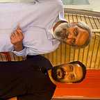 تصویری از امیر صیدآبادی، مجری طرح و مدیر صحنه سینما و تلویزیون در پشت صحنه یکی از آثارش