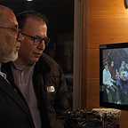 تصویری از حسین جعفری (سردار) سینما و تلویزیون در پشت صحنه یکی از آثارش