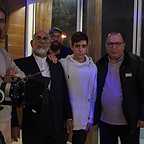 تصویری از حسین جعفری (سردار) سینما و تلویزیون در پشت صحنه یکی از آثارش