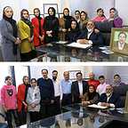 تصویری از حسین جعفری (سردار) سینما و تلویزیون در پشت صحنه یکی از آثارش