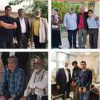 تصویری از حسین جعفری (سردار) سینما و تلویزیون در پشت صحنه یکی از آثارش